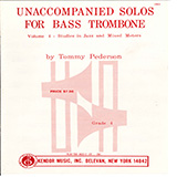 Download or print Unaccompanied Solos For Bass Trombone, Volume 4 Sheet Music Printable PDF 21-page score for Classical / arranged Brass Solo SKU: 440859.
