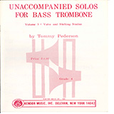 Download or print Unaccompanied Solos For Bass Trombone, Volume 5 Sheet Music Printable PDF 21-page score for Classical / arranged Brass Solo SKU: 440278.
