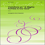 Download or print Variations On A Mighty Fortress Is Our God - 1st Bb Trumpet Sheet Music Printable PDF 4-page score for Classical / arranged Brass Ensemble SKU: 322342.