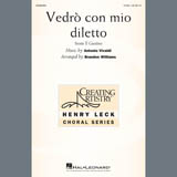 Download or print Vedro Con Mio Diletto (arr. Brandon Williams) Sheet Music Printable PDF 11-page score for Concert / arranged 2-Part Choir SKU: 407545.