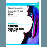 Download or print Vivaldi Mandolin Concerto, RV 425 (1st Movement) - Cello Sheet Music Printable PDF 2-page score for Classical / arranged Orchestra SKU: 315809.