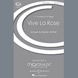 Download or print Vive La Rose Sheet Music Printable PDF 12-page score for Concert / arranged SATB Choir SKU: 79286.