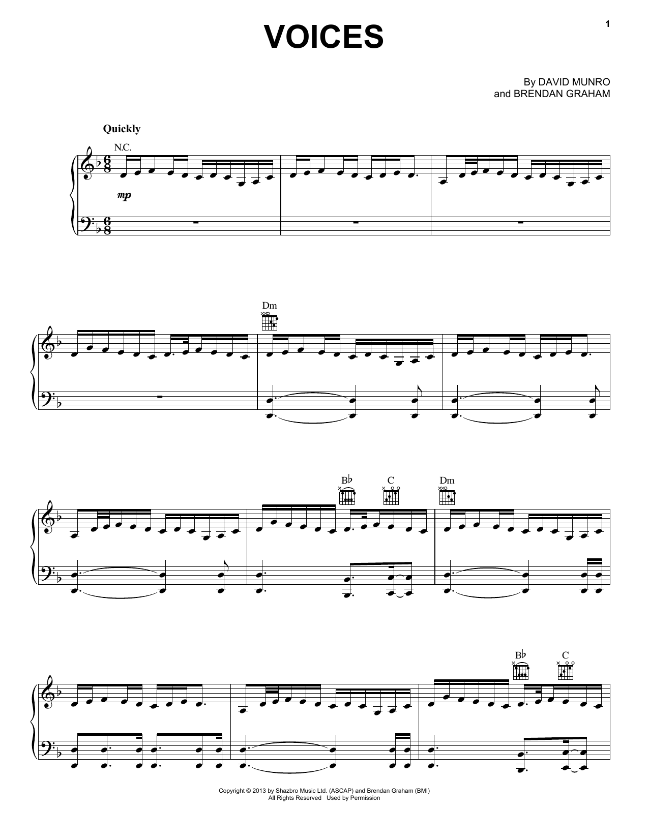 Download Celtic Thunder Voices Sheet Music