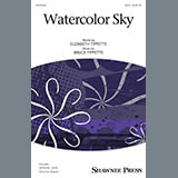 Download or print Watercolor Sky Sheet Music Printable PDF 15-page score for Concert / arranged SATB Choir SKU: 410524.