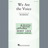 Download or print We Are The Voice Sheet Music Printable PDF 18-page score for Concert / arranged SAB Choir SKU: 195580.