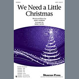 Download or print We Need A Little Christmas (from Mame) (arr. Mark Hayes) Sheet Music Printable PDF 11-page score for Christmas / arranged 2-Part Choir SKU: 427628.