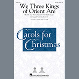 Download or print John Leavitt We Three Kings Of Orient Are Sheet Music Printable PDF 7-page score for Christmas / arranged TTB Choir SKU: 251156.
