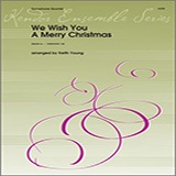 Download or print We Wish You A Merry Christmas - 2nd Eb Alto Saxophone Sheet Music Printable PDF 2-page score for Christmas / arranged Woodwind Ensemble SKU: 360988.