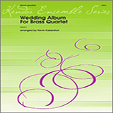 Download or print Wedding Album For Brass Quartet - 1st Bb Trumpet Sheet Music Printable PDF 4-page score for Wedding / arranged Brass Ensemble SKU: 343091.