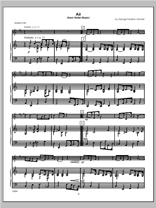 Download Halferty Wedding Masterworks - Trumpet - Piano/S Sheet Music