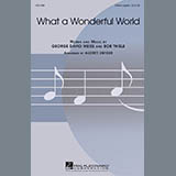 Download or print What A Wonderful World (arr. Audrey Snyder) Sheet Music Printable PDF 7-page score for Pop / arranged SSAA Choir SKU: 448600.