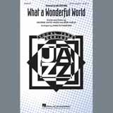 Download or print What A Wonderful World (arr. Paris Rutherford) Sheet Music Printable PDF 11-page score for Pop / arranged SATB Choir SKU: 409067.