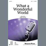 Download or print What A Wonderful World (arr. Mark Hayes) Sheet Music Printable PDF 12-page score for Concert / arranged SAB Choir SKU: 77908.
