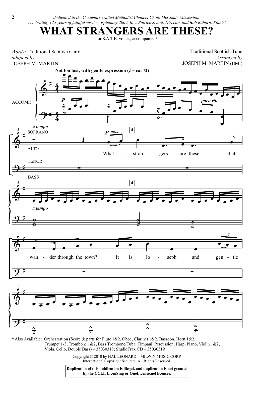 Download Joseph M. Martin What Strangers Are These? Sheet Music