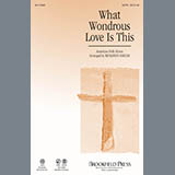 Download or print What Wondrous Love Is This (arr. Benjamin Harlan) Sheet Music Printable PDF 4-page score for Hymn / arranged SATB Choir SKU: 93012.