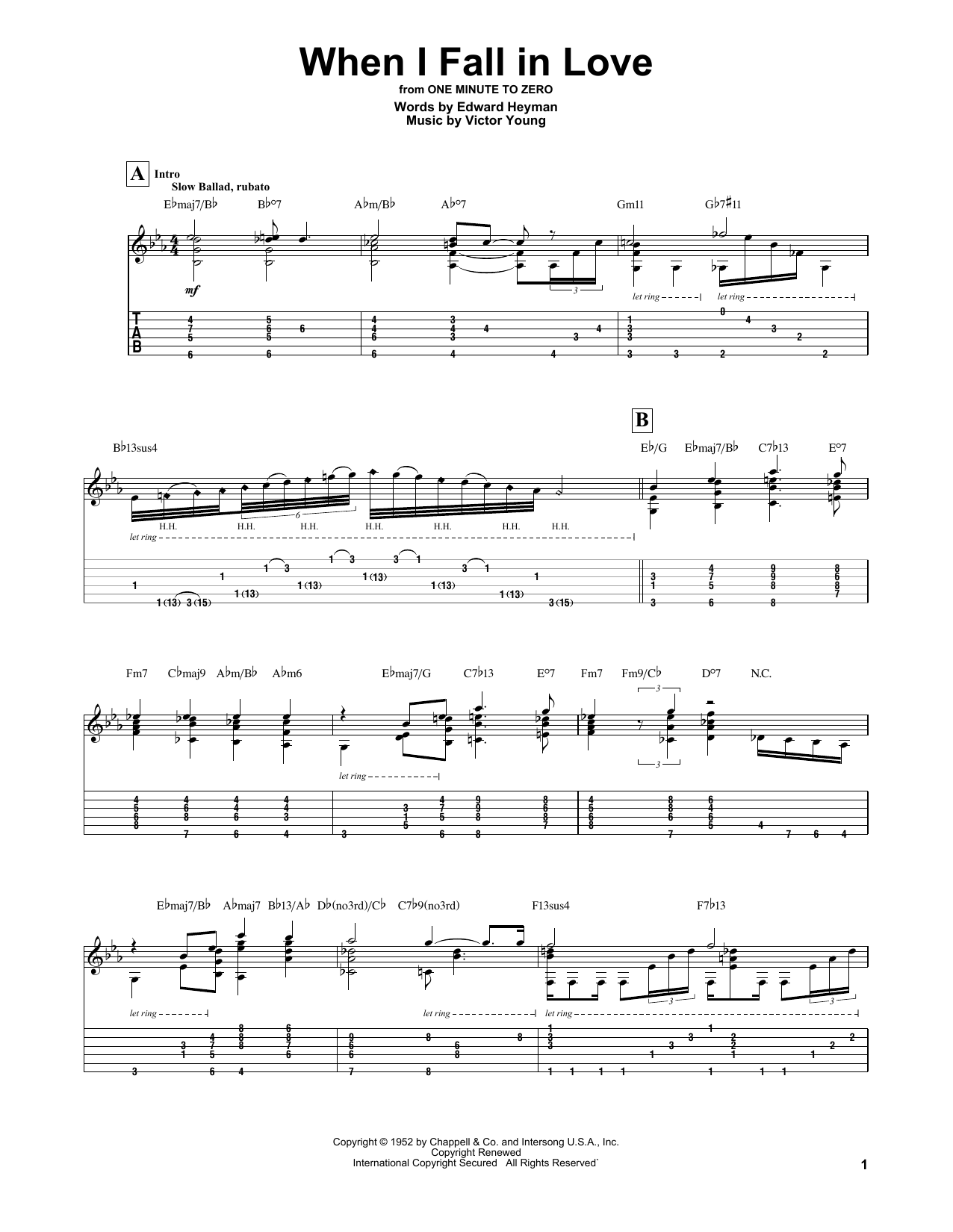 Download Miles Davis When I Fall In Love Sheet Music