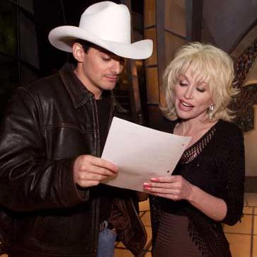 Brad Paisley featuring Dolly Parton image and pictorial
