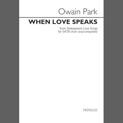 Owain Park image and pictorial