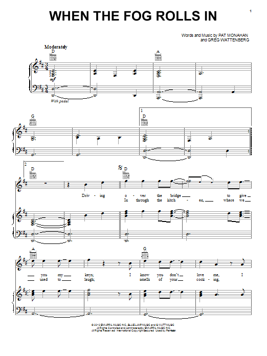 Download Train When The Fog Rolls In Sheet Music
