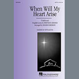 Download or print When Will My Heart Arise (arr. Roger Emerson) Sheet Music Printable PDF 10-page score for Concert / arranged SATB Choir SKU: 91480.
