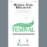 Download or print When You Believe (from The Prince Of Egypt) (arr. John Leavitt) Sheet Music Printable PDF 13-page score for Pop / arranged SAB Choir SKU: 448372.