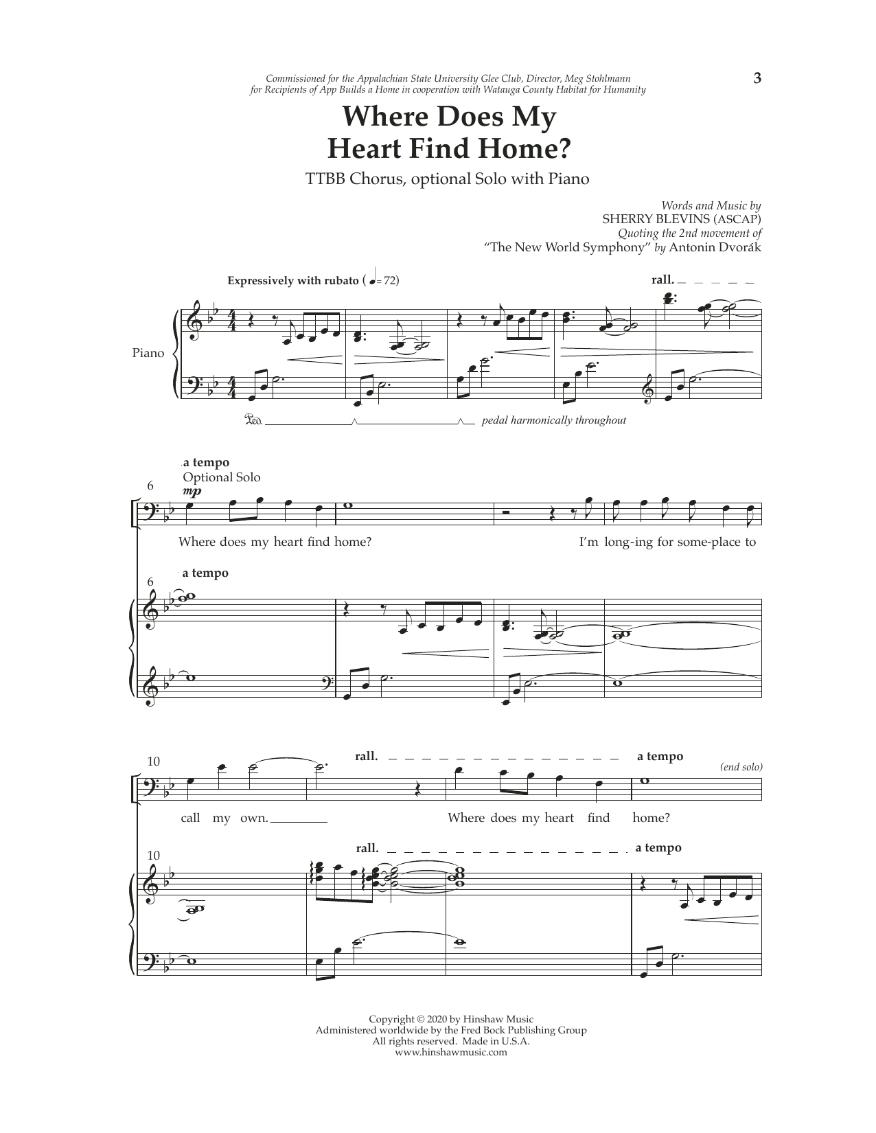 Download Sherry Blevins Where Does My Heart Find Home Sheet Music