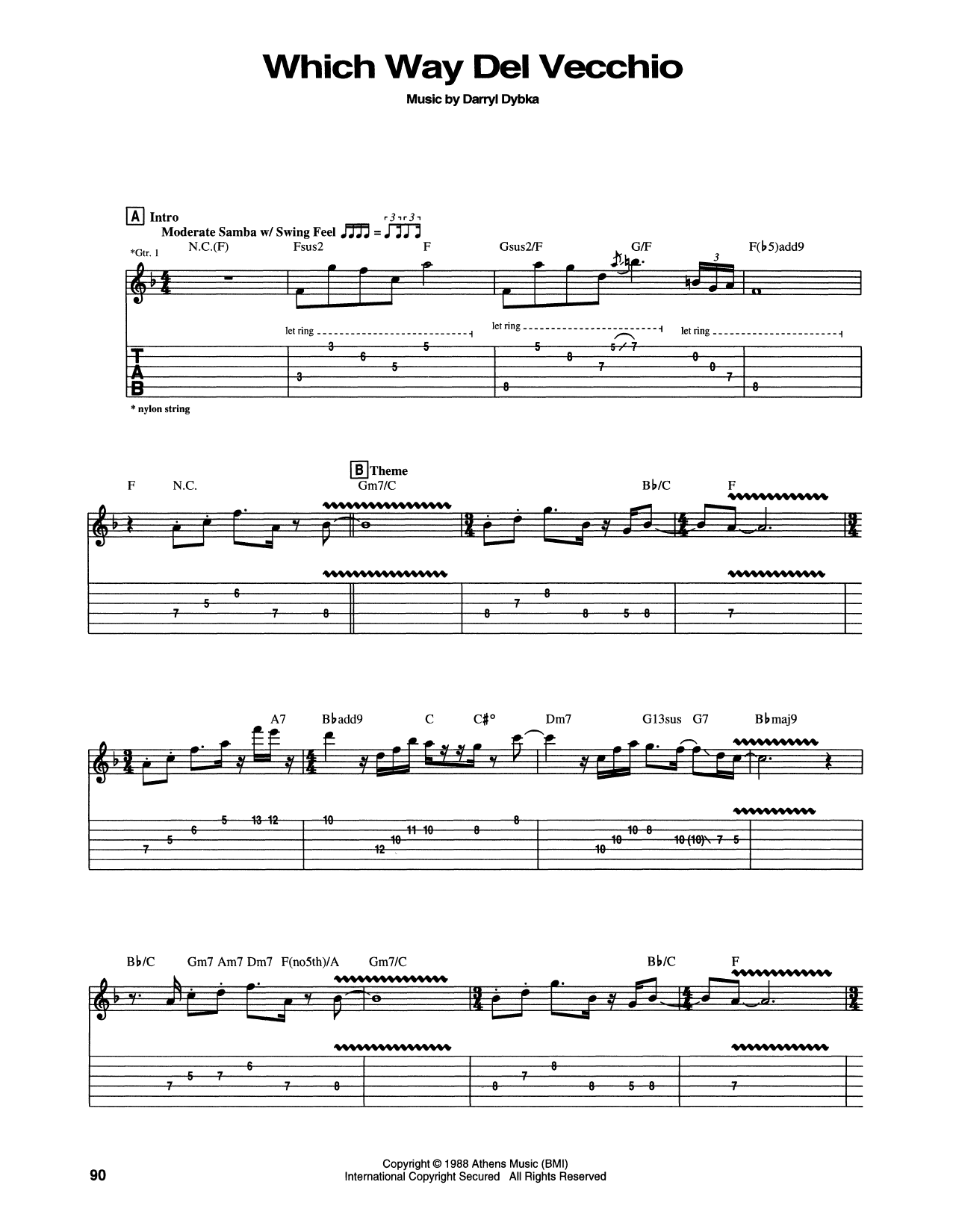 Download Chet Atkins Which Way Del Vecchio Sheet Music