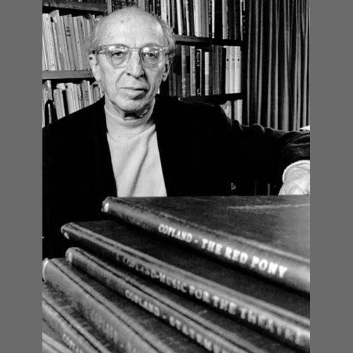 Aaron Copland image and pictorial