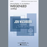 Download or print Wiegenlied (arr. Jon Washburn) Sheet Music Printable PDF 3-page score for Classical / arranged SATB Choir SKU: 155007.