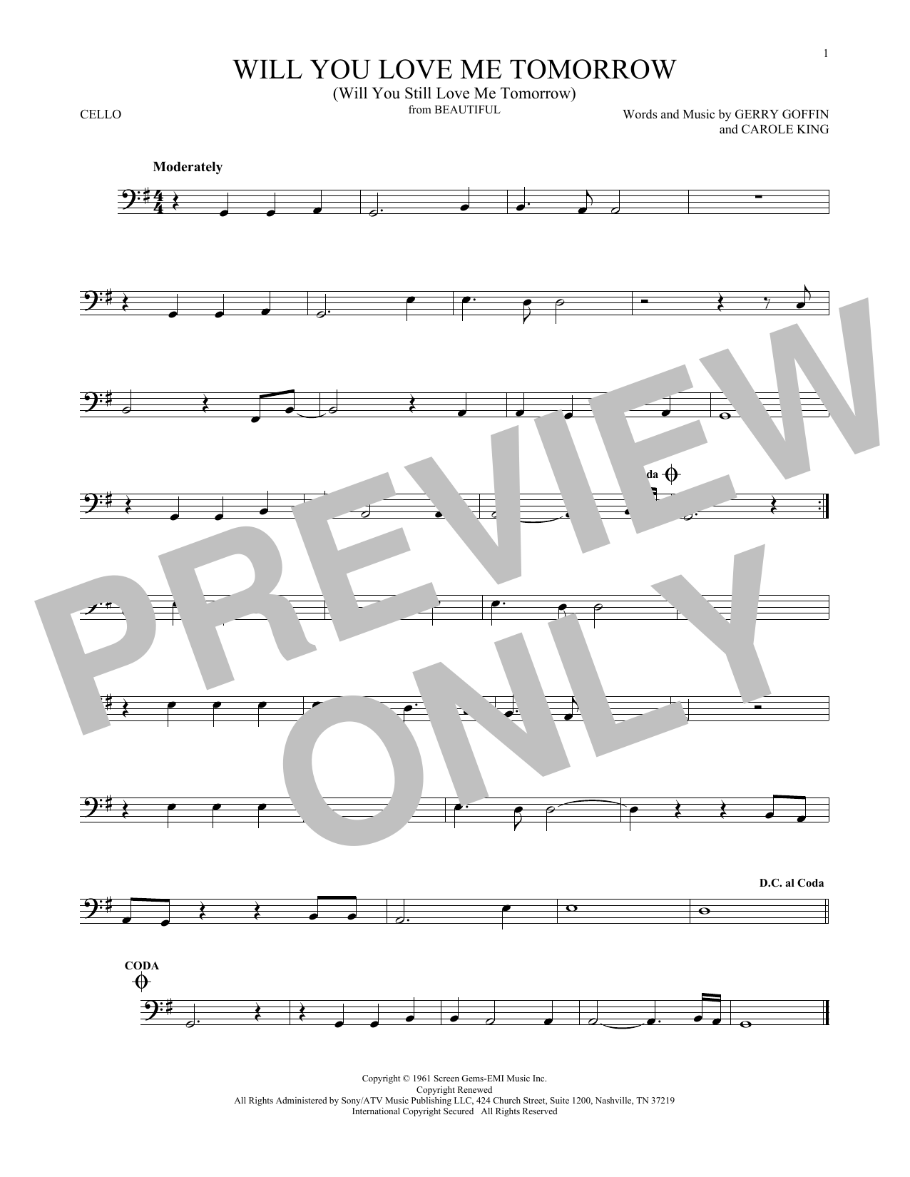 Download The Shirelles Will You Love Me Tomorrow (Will You Sti Sheet Music