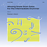 Download or print Winning Snare Drum Solos For The Intermediate Drummer Sheet Music Printable PDF 31-page score for Concert / arranged Percussion Solo SKU: 125084.