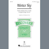 Download or print Winter Sky Sheet Music Printable PDF 14-page score for Concert / arranged 3-Part Mixed Choir SKU: 175485.
