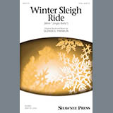 Download or print Glenda E. Franklin Winter Sleigh Ride (With Jingle Bells) Sheet Music Printable PDF 9-page score for Christmas / arranged 2-Part Choir SKU: 195652.