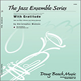Download or print With Gratitude - 1st Bb Trumpet Sheet Music Printable PDF 2-page score for Jazz / arranged Jazz Ensemble SKU: 404571.