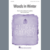 Download or print Woods In Winter Sheet Music Printable PDF 15-page score for Winter / arranged SSA Choir SKU: 847097.