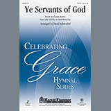 Download or print Ye Servants Of God Sheet Music Printable PDF 2-page score for Concert / arranged SATB Choir SKU: 99060.
