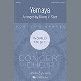 Download or print Yemaya Sheet Music Printable PDF 8-page score for Concert / arranged SATB Choir SKU: 181496.