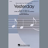 Download or print Yesterday (arr. Roger Emerson) Sheet Music Printable PDF 7-page score for Standards / arranged SATB Choir SKU: 437192.