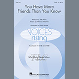 Download or print You Have More Friends Than You Know (arr. Dave Volpe) Sheet Music Printable PDF 10-page score for Festival / arranged SATB Choir SKU: 448270.