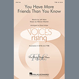Download or print You Have More Friends Than You Know (arr. Dave Volpe) Sheet Music Printable PDF 10-page score for Festival / arranged TTBB Choir SKU: 472961.