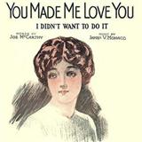 Download or print You Made Me Love You (I Didn't Want To Do It) Sheet Music Printable PDF 5-page score for Standards / arranged Piano, Vocal & Guitar (Right-Hand Melody) SKU: 53044.