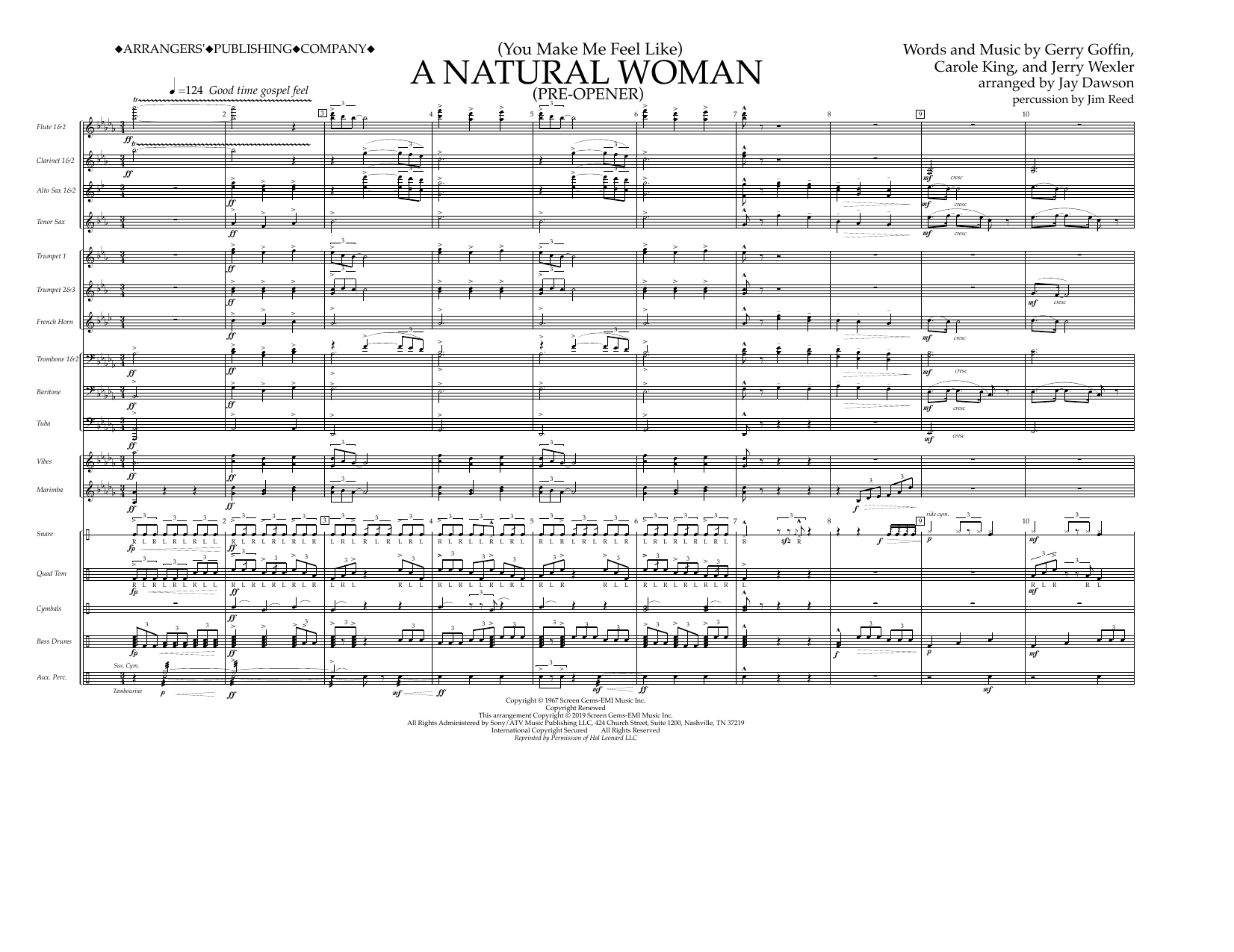 Download Aretha Franklin (You Make Me Feel Like) A Natural Woman Sheet Music