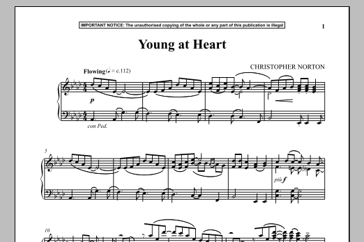 Download Christopher Norton Young At Heart Sheet Music