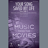 Download or print Your Song Saved My Life (from Sing 2) (arr. Mark Brymer) Sheet Music Printable PDF 10-page score for Pop / arranged SATB Choir SKU: 1310870.