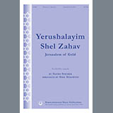 Download or print Y'rushalayim Shel Zahav (Jerusalem Of Gold) (arr. Eric Dinowitz) Sheet Music Printable PDF 19-page score for A Cappella / arranged SSATB Choir SKU: 485888.