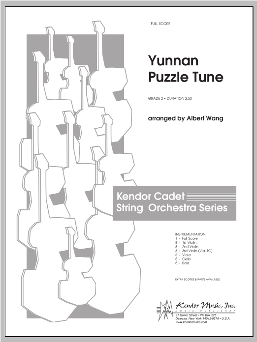 Download Wang Yunnan Puzzle Tune - Full Score Sheet Music